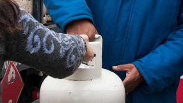 El cronograma con los cinco departamentos que recorrerá el programa Garrafa Hogar esta semana.