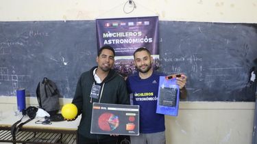 Los astromochileros venezolanos que enseñan en escuelas sanjuaninas