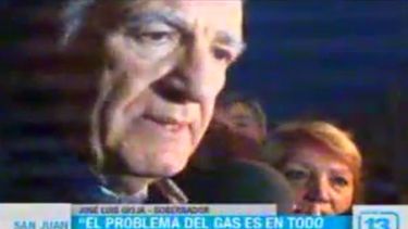Gioja: La falta de gas es igual en todo el país