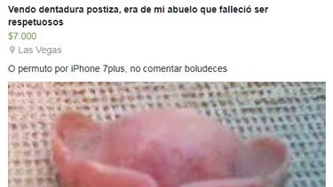 ¿El nieto más ratón? Cambia la dentadura del abuelito por un Iphone