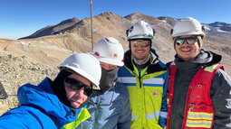 José Morea, presente en esta selfie desde el mirador del sitio Filo del Sol, a 5.160 msnm, 