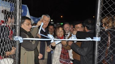 Gioja en Caucete: Desde inauguraciones hasta política, en una visita cargada
