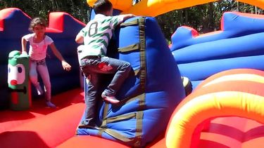 Bomberos voluntarios y números artísticos para disfrutar en Chimbas