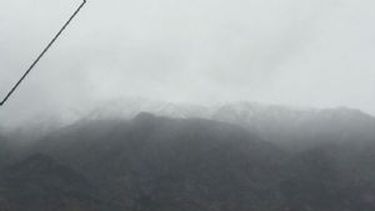 Continúa el alerta por vientos intensos en Alta Cordillera