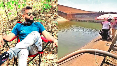 Un funcionario de la India drenó un embalse para recuperar su celular.