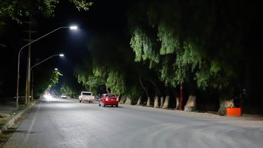 La Benavídez, de noche, se volvió blanca: el antes y el ahora