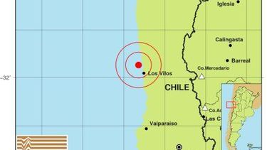 Un sismo en Chile se percibió en San Juan