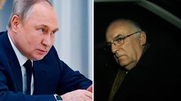 Vladimir Putin y Sir Richard Dearlove