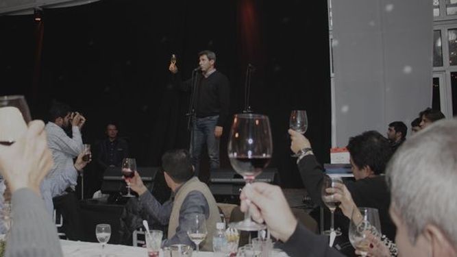 Los periodistas celebraron su día con una cena con el Gobernador