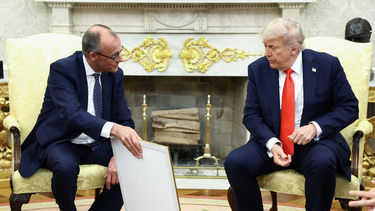 El canciller alemán le hizo recordar algo a Donald Trump y lo dejó en orsai