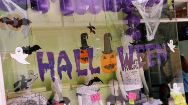 El centro sanjuanino se llenó de Halloween