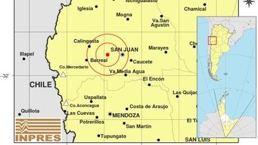 Sismos en la madrugada: se movió San Juan