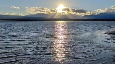 La Pampa del Leoncito, como nunca la viste: por las lluvias se convirtió en un río