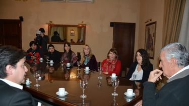 Gioja se reunió con un equipo del Sedronar de cara al encuentro de adicciones