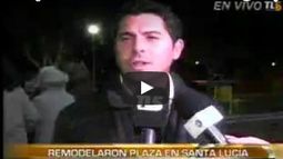 Inauguraron las remodelaciones de la Plaza Villa María