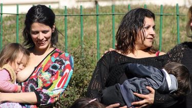 San Juan también tuvo su teteada masiva