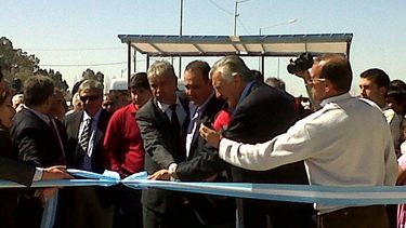Sarmiento: Se inauguraron tres obras y se anunciaron cinco más