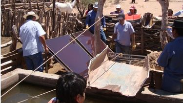 Bombas solares: un proyecto para extracción de agua de uso ganadero