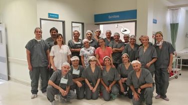 Volvieron las cirugías al Hospital de Barreal