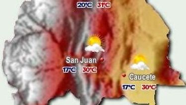 La temperatura máxima rondará los 30º y podría llover