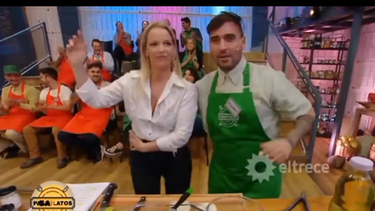El chef sanjuanino que brilla en la TV nacional revolucionó la pantalla con la música de Omega