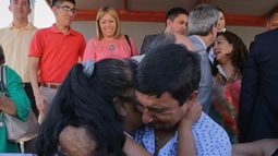 En el primer día de su segunda gestión, Uñac entregó un barrio con una curiosa característica