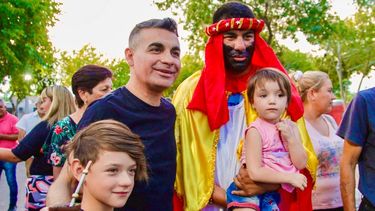 Villa Ariza y Los Barrios Andacollo del 1 al 5 recibieron a los Reyes Magos estrenando sus plazas