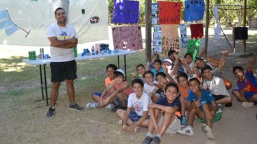 Chicos de colonias pocitanas realizaron una exhibición
