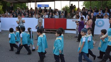 Caucete festejó los 121 años con un desfile cívico militar