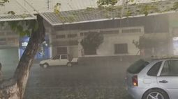 Siempre que llovió, granizó: después del viento sur, llegó el temporal a departamentos alejados