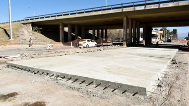 La nueva cara de la Avenida Central: ya se ve el hormigonado