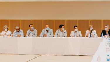 Histórico: por primera vez se reunió la Mesa del Agua en San Juan