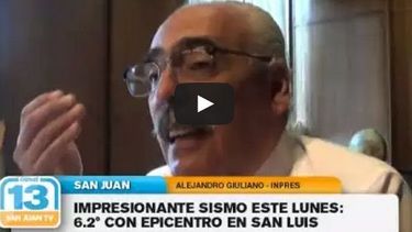 Según el INPRES, el sismo fue “moderado