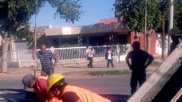 Continúan las obras de reparación en calles de Capital