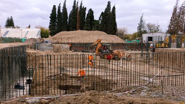 La transformación del Parque de Mayo ya se empieza a ver