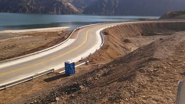 Belleza sanjuanina: mirá como quedó la ruta que une los diques
