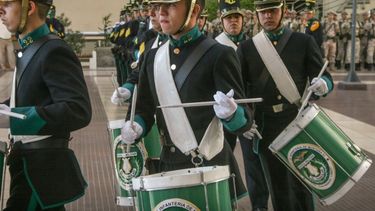 Nuevo relevo de la Guardia de Honor de la Bandera Ciudadana