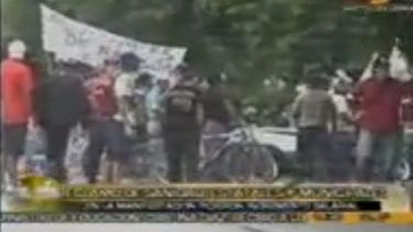 Por segundo día consecutivo hubo protestas en el Cívico