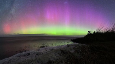 Las auroras boreales y australes aumentaron en el mundo como cosecuencia de la tormenta solar. Sin embargo, ese fue sólo el impacto visual, según afirmaron desde la UNSJ.