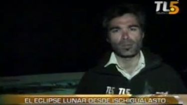 Mirá el informe de Telesol sobre el eclipse lunar