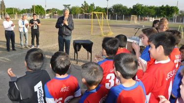 Dejaron inauguradas las obras en el Club del barrio Obrero Rawson