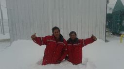 Rige un alerta meteorológico por vientos intensos y nevadas en la zona Cordillerana