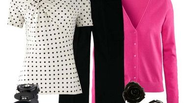 Cómo combinar una prenda de color negro