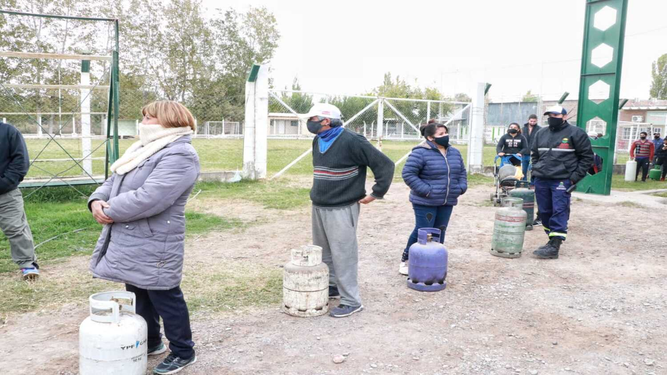 El operativo provincial de Garrafa Social permite a los sanjuaninos comprar gas envasado más barato que en los comercios.&nbsp;