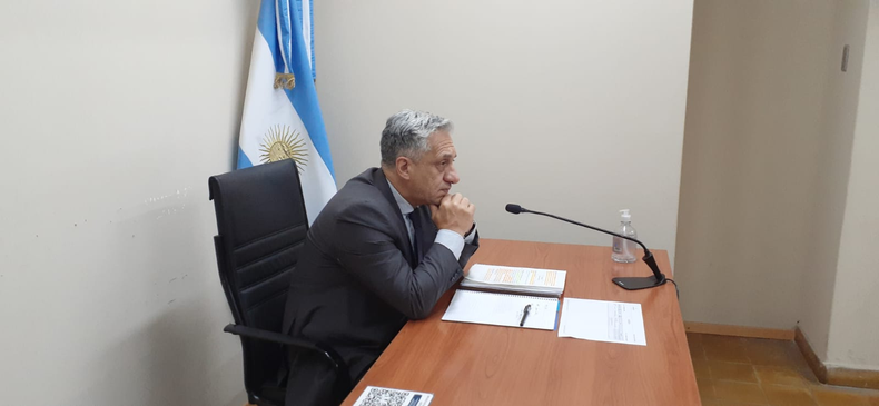 El juez de garantías Sergio López Marti. El juez de garantías Sergio López Marti.