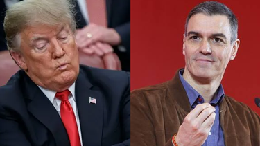 Trump se enojó con Sánchez, y cortó todo el comercio con España