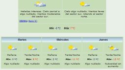 Temperaturas bajo cero para la vuelta a clases