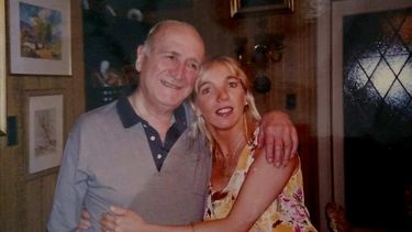 Lida Montes junto a su padre, Francisco Montes.&nbsp;