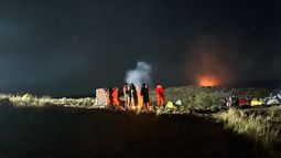 Así fue el ascenso a las Sierras Azules para la Misa de Pascuas de este 2025