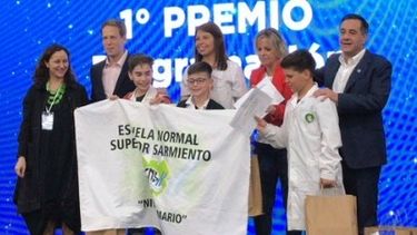 Una escuela sanjuanina ganó un premio en la Maratón Nacional de Programación y Robótica